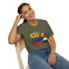 15938378613009163215_2048.jpeg Colombia National Pride T-Shirt, Unisex Softstyle Tee, Travel Souvenir Shirt, Festival Apparel, Colombian Celebration Shirt
