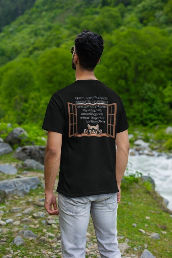 Whimsical Cat Tee, Funny Cat Lovers Shirt, Unisex Softstyle T-Shirt, Purrsonality Humor Gift, Pet Owner Appreciation