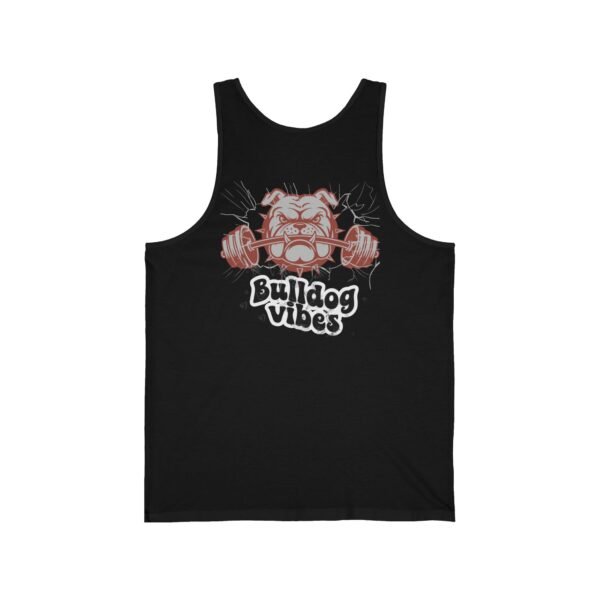 16012785389455433951_2048.jpeg Bulldog Vibes Men Jersey Tank, Casual Summer Wear, Workout Top, Dog Lover Gift, Beach Essential, Gym Tank
