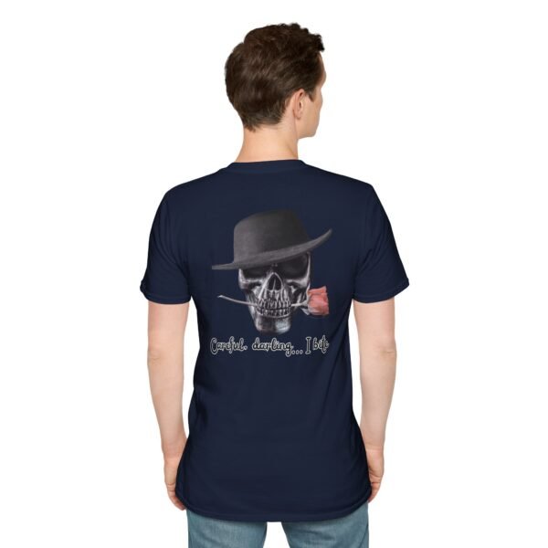Personalized Skull Graphic Tee, Men T-Shirt, Halloween Outfit, Gift for Her, Alternative Fashion, Casual Wear
