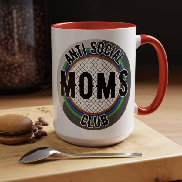 Anti-Social Moms Coffee Mug, Unique Gift for Moms, Funny Mug for Mother’s Day, Birthday Gift, Coffee Lovers
