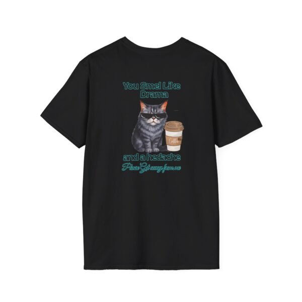 16372983768590832056_2048.jpeg Drama Cat Unisex T-Shirt, Funny Cat Shirt, Gift for Cat Lovers, Quirky Humor Tee, Pet Lover Apparel, Cute Animal T-Shirt