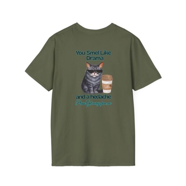 1637495953019274549_2048.jpeg Drama Cat Unisex T-Shirt, Funny Cat Shirt, Gift for Cat Lovers, Quirky Humor Tee, Pet Lover Apparel, Cute Animal T-Shirt