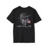 Personalized Skull Graphic Tee, Men T-Shirt, Halloween Outfit, Gift for Her, Alternative Fashion, Casual Wear