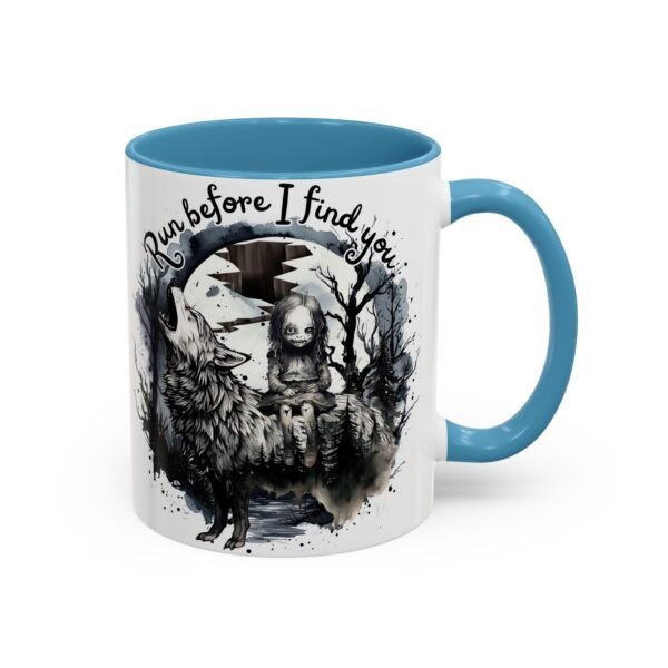 Mystical Accent Coffee Mug, Unique Gift, Tea Lovers, Home Decor, Spooky Vibes, Artistic Mug with Whimsical Design