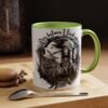 Mystical Accent Coffee Mug, Unique Gift, Tea Lovers, Home Decor, Spooky Vibes, Artistic Mug with Whimsical Design