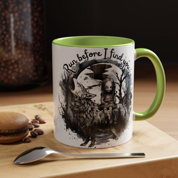 Mystical Accent Coffee Mug, Unique Gift, Tea Lovers, Home Decor, Spooky Vibes, Artistic Mug with Whimsical Design