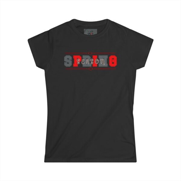 Spring Vibes Women's Softstyle Tee, Casual Wear, Gift for Spring, Comfortable Everyday Shirt, Perfect for Women, Seasonal Apparel