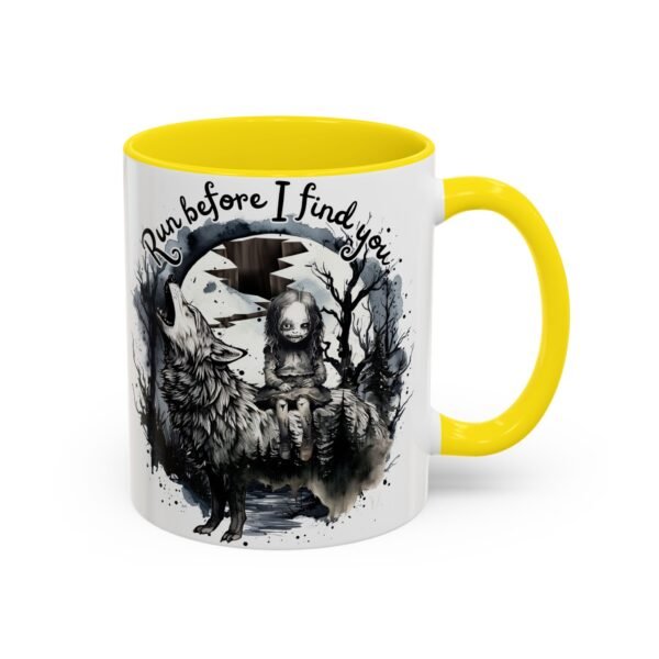 Mystical Accent Coffee Mug, Unique Gift, Tea Lovers, Home Decor, Spooky Vibes, Artistic Mug with Whimsical Design
