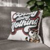 16860668946778624180_2048.jpeg Busy Doing Nothing Cat Pillowcase, Cozy Home Decor, Gift for Cat Lovers, Throw Pillow, Fun Typography Cushion Cover