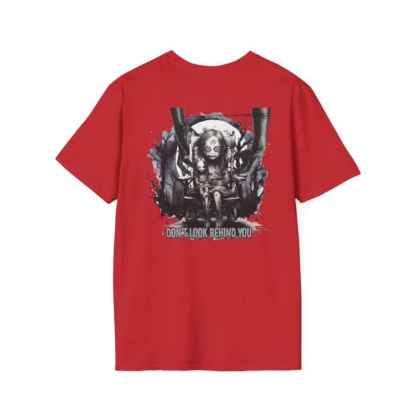 16898476421024609132_2048.jpeg Horror Graphic Tee - Unisex Softstyle T-Shirt, Halloween Shirt, Gifting Apparel, Casual Wear, Horror Lover's Gift, Trendy Outfit