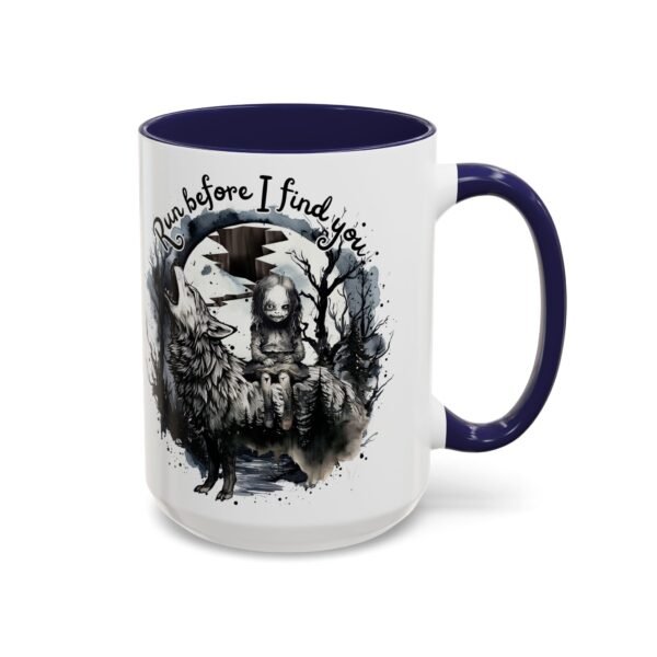 Mystical Accent Coffee Mug, Unique Gift, Tea Lovers, Home Decor, Spooky Vibes, Artistic Mug with Whimsical Design
