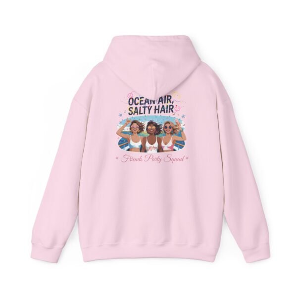 Ocean Air Salty Hair Women Sweatshirt, Beach Hoodie, Summer Layer, Vacation Gift, Coastal Style, Fun in the Sun Apparel
