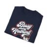 Busy Doing Nothing Unisex Softstyle T-Shirt,  Fun Graphic Tee for Relaxing Days, Gift for Lazy Days, Cute Cat Design