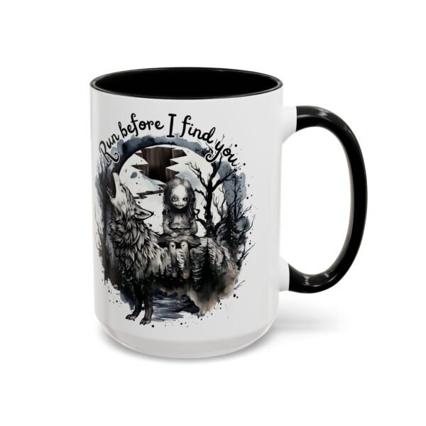 Mystical Accent Coffee Mug, Unique Gift, Tea Lovers, Home Decor, Spooky Vibes, Artistic Mug with Whimsical Design