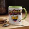 Vibrant Colombia Themed Coffee Mug, Perfect Gift for Travelers, Coffee Lovers, and Celebrations, Unique Design for Everyday Use