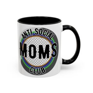 Anti-Social Moms Coffee Mug, Unique Gift for Moms, Funny Mug for Mother’s Day, Birthday Gift, Coffee Lovers