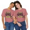 18262915883942962613_2048.jpeg Fun Sized Tee with Whimsical Cat Design, Cute Short Sleeve Shirt for Cat Lovers, Funny Gift for Birthdays, Best Friend Gift, Casual Wear
