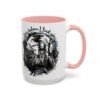 Mystical Accent Coffee Mug, Unique Gift, Tea Lovers, Home Decor, Spooky Vibes, Artistic Mug with Whimsical Design