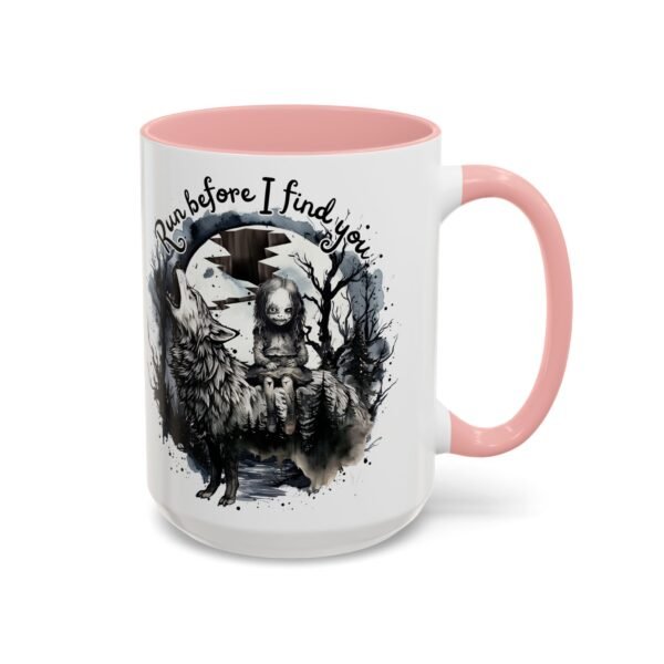 Mystical Accent Coffee Mug, Unique Gift, Tea Lovers, Home Decor, Spooky Vibes, Artistic Mug with Whimsical Design