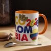 Colombia Soccer Accent Coffee Mug, 2026 World Cup Fan Gift, Sports Enthusiast Mug, Celebration Drinkware, Travel Souvenir