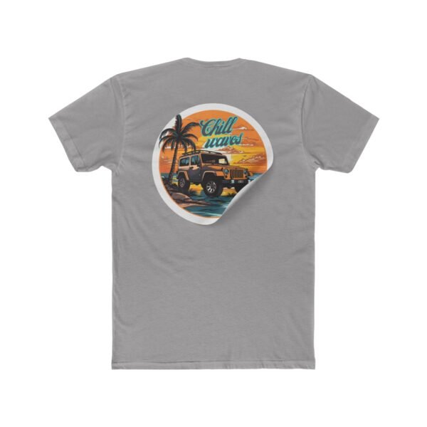 2039839726338097024_2048.jpeg Chill Vibes Unisex Cotton Crew Tee, Beach T-Shirt, Casual Wear, Summer Apparel, Gift for Him/Her, Vacation Top