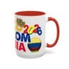 Colombia Soccer Accent Coffee Mug, 2026 World Cup Fan Gift, Sports Enthusiast Mug, Celebration Drinkware, Travel Souvenir