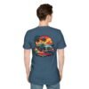 Retro Sunset Car Graphic Unisex T-Shirt, Beach Vibe Tee, Summer Style Shirt, Gift for Car Lovers, Casual Wear, Vintage Aesthetic