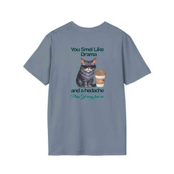 281747191790621584_2048.jpeg Drama Cat Unisex T-Shirt, Funny Cat Shirt, Gift for Cat Lovers, Quirky Humor Tee, Pet Lover Apparel, Cute Animal T-Shirt