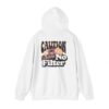 Women Heavy Blend Hooded Sweatshirt, Caution I Have No Filter Hoodie, Gift for Friends, Casual Wear, Funny Sweatshirt, Everyday