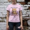 Big Funny Cat Face T-Shirt, Humorous Cat Lover Gift, Grumpy Cat Tee, Gift for Cat Owners, Birthday Apparel, Casual Wear