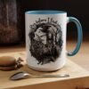 Mystical Accent Coffee Mug, Unique Gift, Tea Lovers, Home Decor, Spooky Vibes, Artistic Mug with Whimsical Design