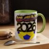Colombia 2026 Accent Coffee Mug, Fun Soccer Cup, Perfect for Fans, Gift for Soccer Lovers, Sporty Drinkware, Coffee Lovers Gift