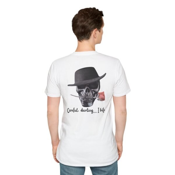Personalized Skull Graphic Tee, Men T-Shirt, Halloween Outfit, Gift for Her, Alternative Fashion, Casual Wear