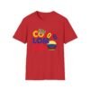 3297792141412863024_2048.jpeg Colombia National Pride T-Shirt, Unisex Softstyle Tee, Travel Souvenir Shirt, Festival Apparel, Colombian Celebration Shirt