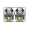 Fun-Sized Dog Desk Mat - Quirky Pet Lover Accessory, Home Office Decor, Gift for Dog Owners, Playful Desk Decor, Funny Animal Gift
