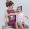 Awesome Mom Women Cotton Crew Tee,  Perfect Gift for Mother's Day, Birthdays, Fun Casual Wear, Family Gatherings, or Celebrations