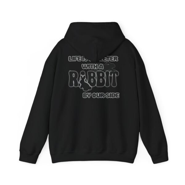 Cozy Rabbit-Themed Hoodie, Perfect Gift for Animal Lovers, Cute Sweatshirt for Pet Owners, Ideal for Birthdays, Easter, and Everyday Wear