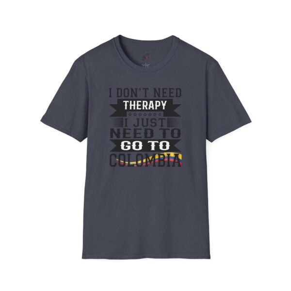 4160877250343492431_2048.jpeg Colombia Therapy Quote T-Shirt, Funny Travel Shirt, Unisex Graphic Tee, Vacation Gift, Adventure Humor Top