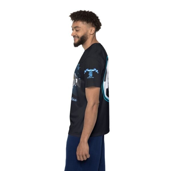Men's Soccer Jersey, Sports Fan Tee, Argentina Football Shirt, Birthday Gift for Him, Soccer Game Merchandise, Activewear Apparel