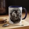 Mystical Accent Coffee Mug, Unique Gift, Tea Lovers, Home Decor, Spooky Vibes, Artistic Mug with Whimsical Design