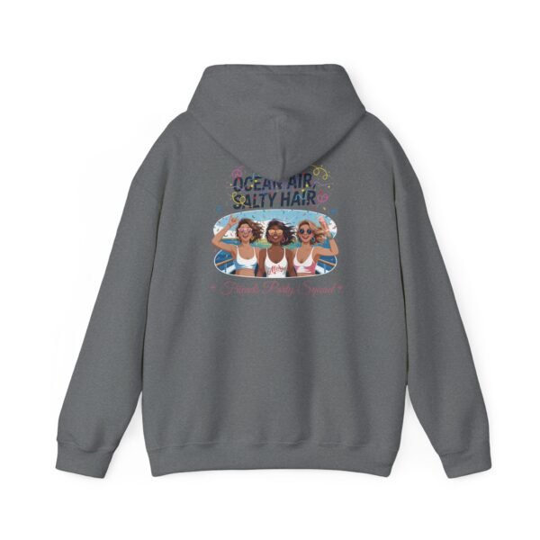 Ocean Air Salty Hair Women Sweatshirt, Beach Hoodie, Summer Layer, Vacation Gift, Coastal Style, Fun in the Sun Apparel