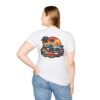 Retro Sunset Car Graphic Unisex T-Shirt, Beach Vibe Tee, Summer Style Shirt, Gift for Car Lovers, Casual Wear, Vintage Aesthetic
