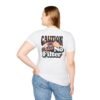 Caution I Have No Filter Women T-Shirt, Funny Casual Tee, Gift for Friends, Party Shirt, Everyday Wear