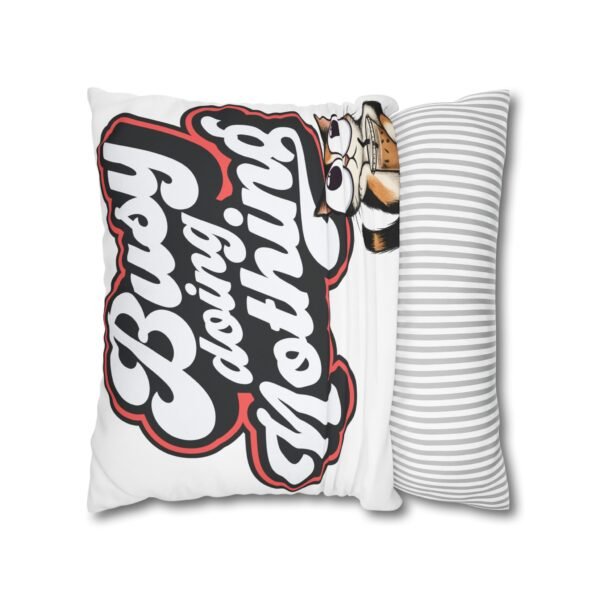 560664075004184136_2048.jpeg Busy Doing Nothing Cat Pillowcase, Cozy Home Decor, Gift for Cat Lovers, Throw Pillow, Fun Typography Cushion Cover