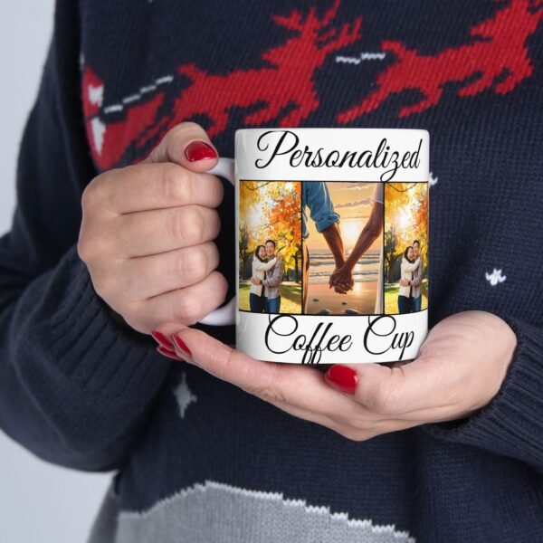Personalized Ceramic Mug, Custom Photo Cup for Home And Office, Perfect Gift for Birthdays, Anniversaries, Holidays, Friends, Family