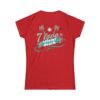 Miami Beach Love Tee, Softstyle Women's Shirt, Summer Vibes, Casual Wear, Travel Souvenir, Beach Lover Gift