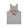 Bulldog Vibes Men Jersey Tank, Casual Summer Wear, Workout Top, Dog Lover Gift, Beach Essential, Gym Tank