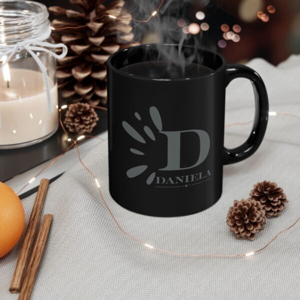 Personalized Black Mug, Custom Coffee Cup, Gift for Him/Her, Office Mug, Unique Drinkware, Birthday/Christmas Gift
