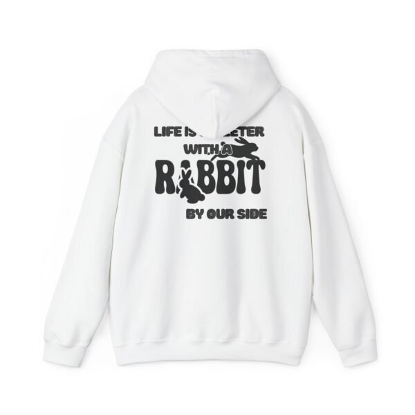 Cozy Rabbit-Themed Hoodie, Perfect Gift for Animal Lovers, Cute Sweatshirt for Pet Owners, Ideal for Birthdays, Easter, and Everyday Wear